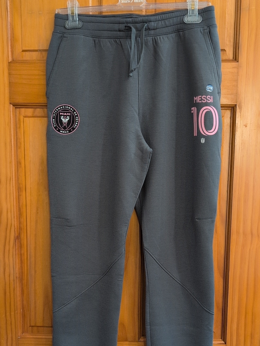 Abercrombie Kids' Gray Messi 10 Sweatpants